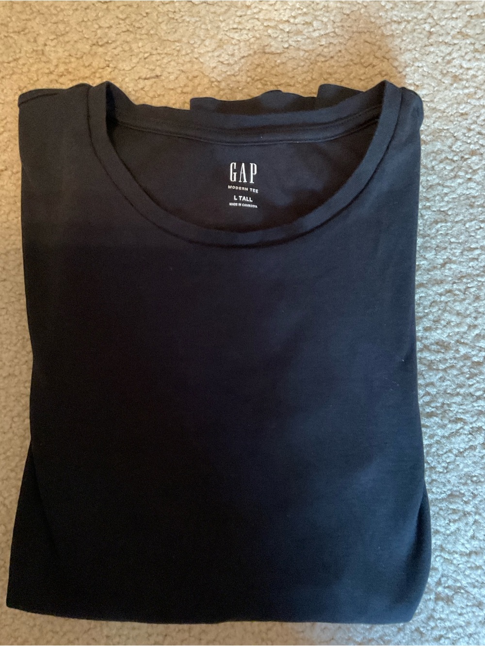 Gap Long Sleeved Tee. Sz. Large Tall - Picture 3 of 3